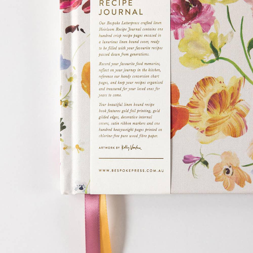 Ranunculus Heirloom Recipe Book